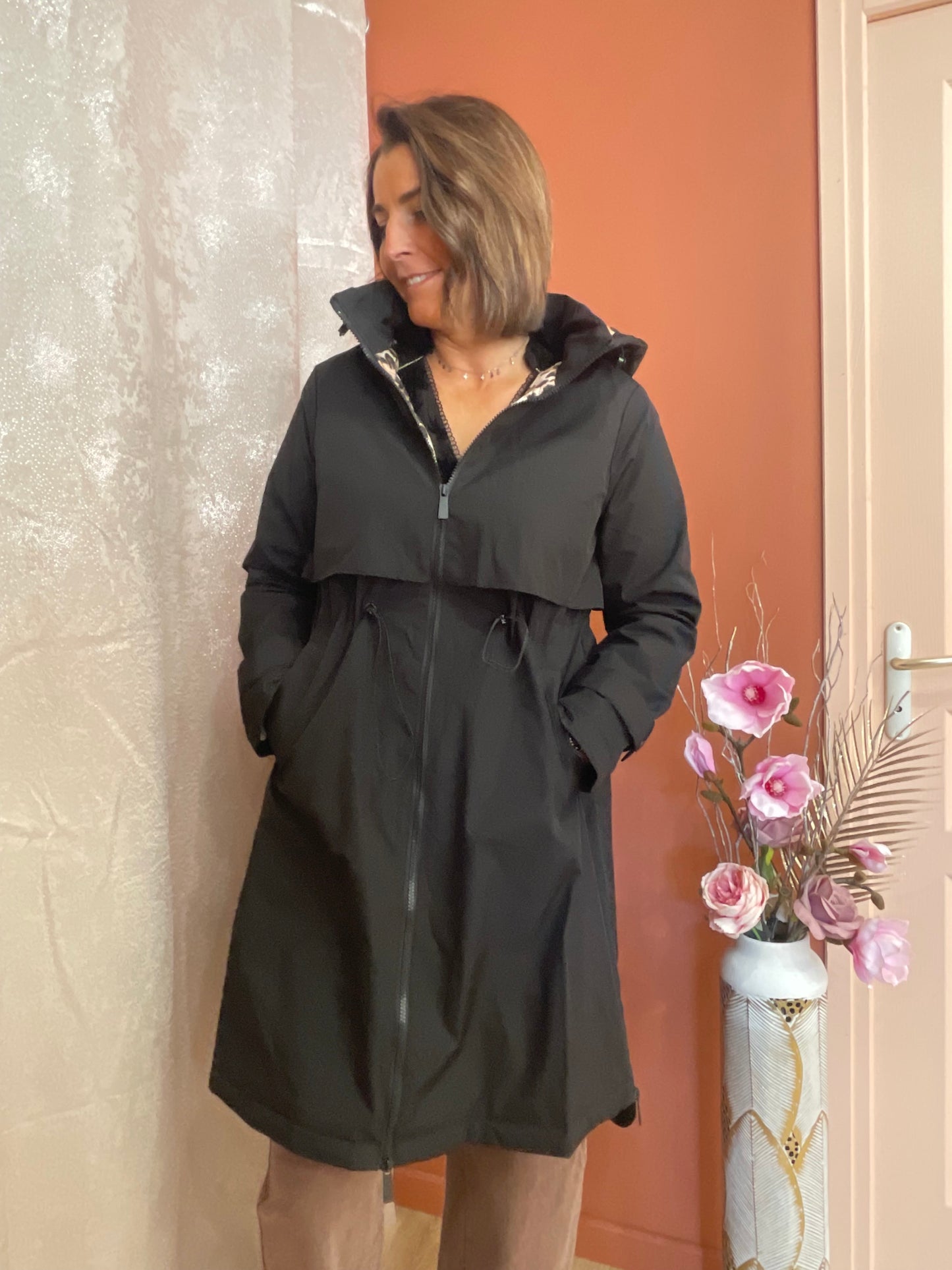 Imperméable noir