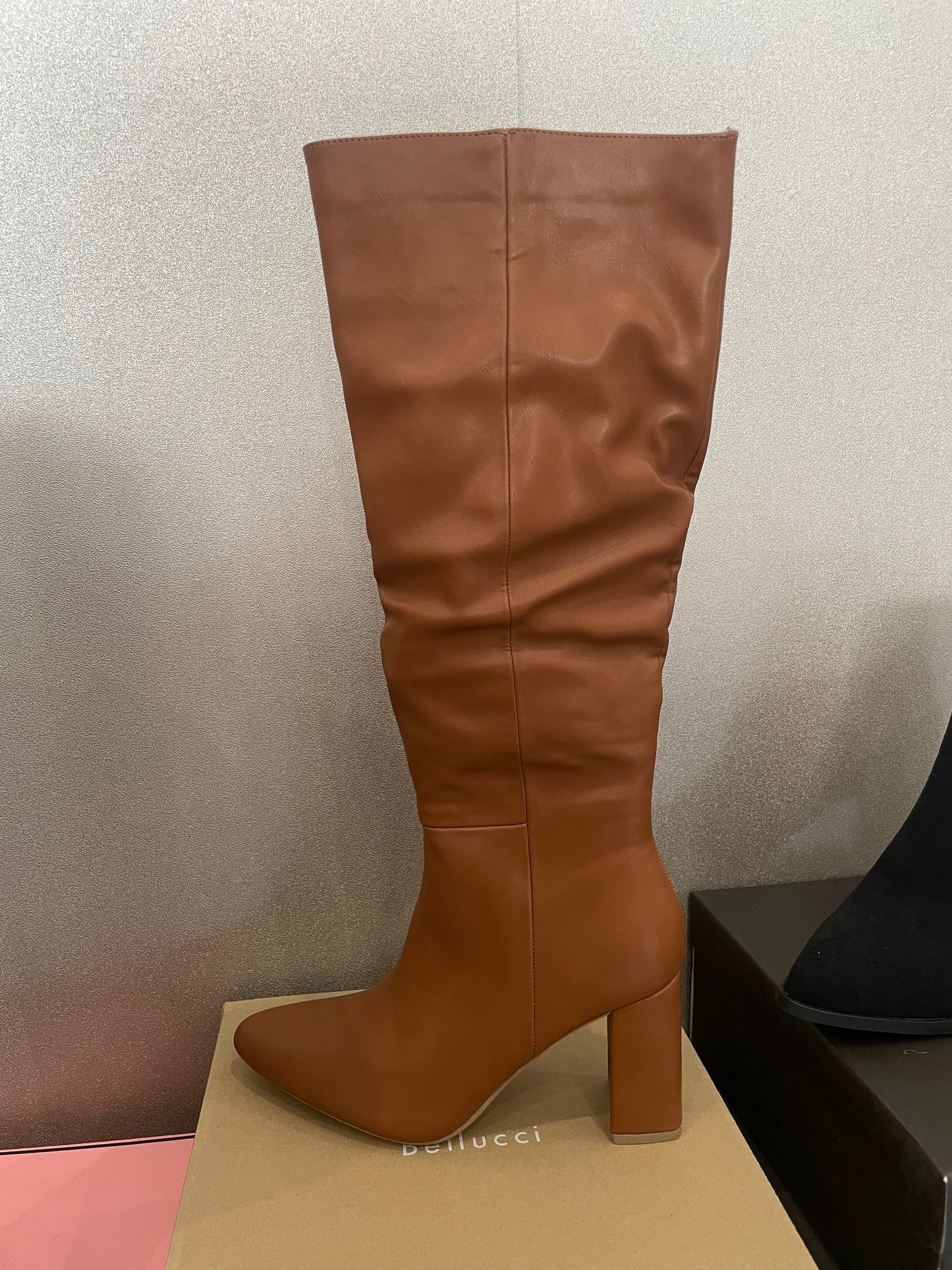 Bottes Camel à talons