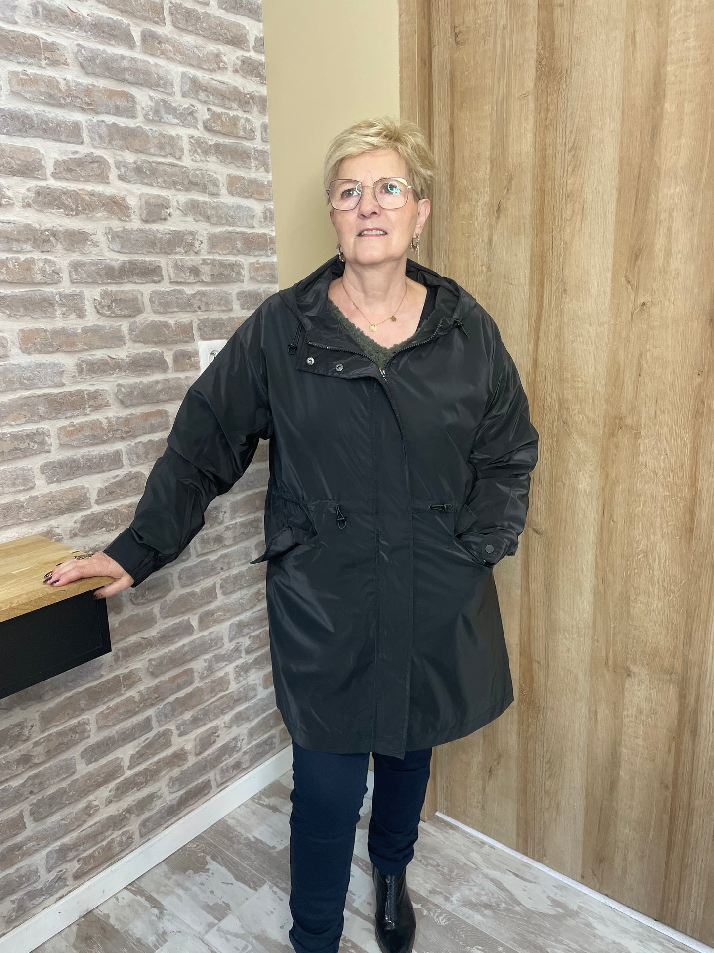 Imperméable noir