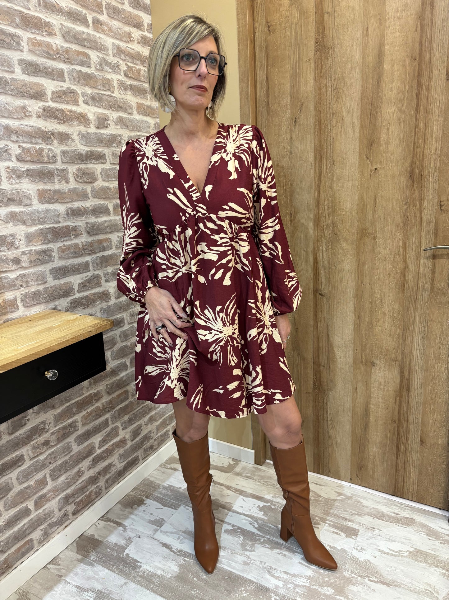 Robe bordeaux