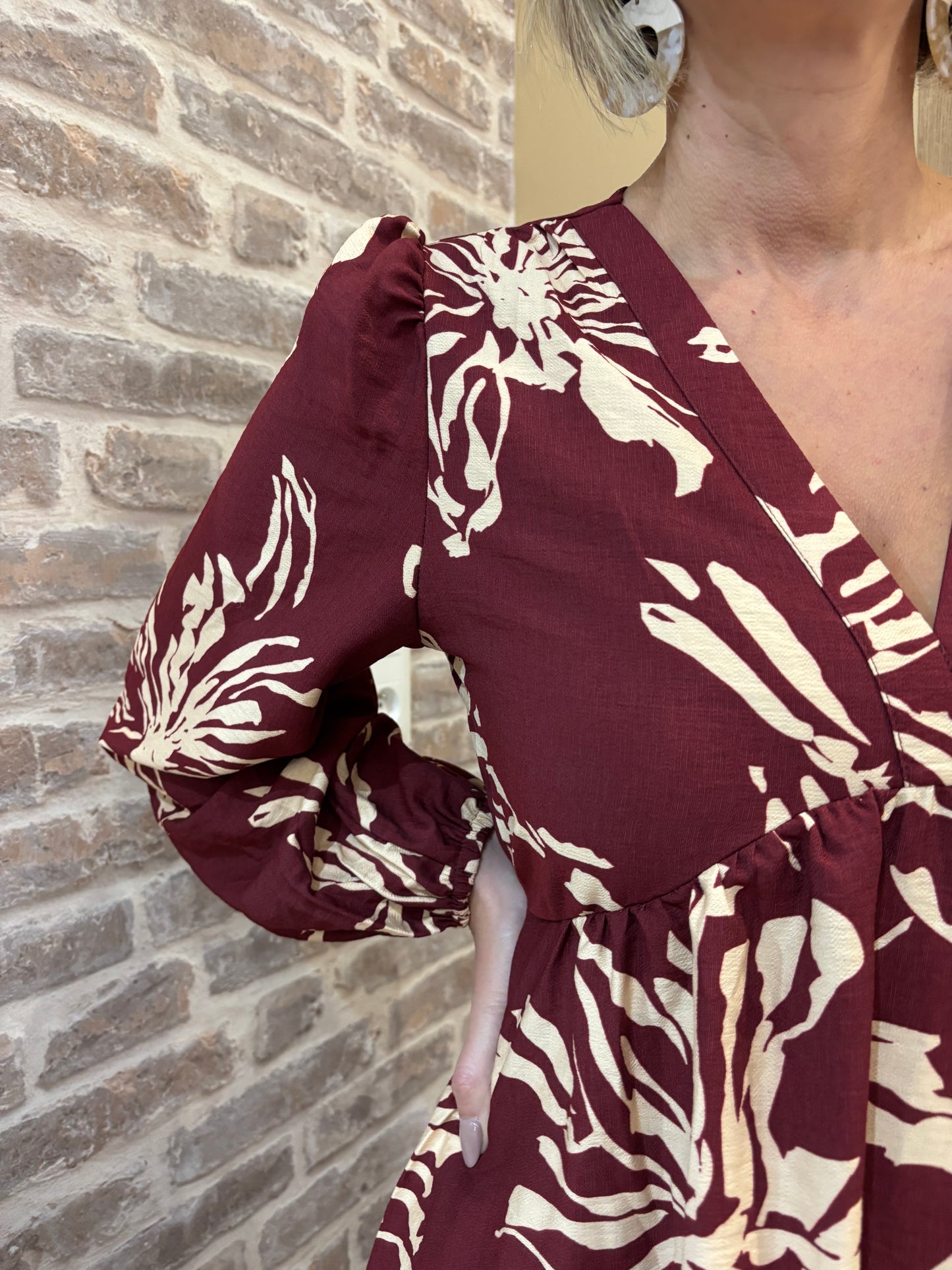 Robe bordeaux
