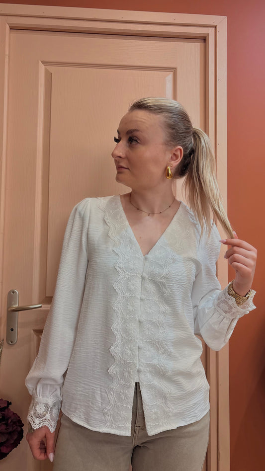 Chemisier blanc