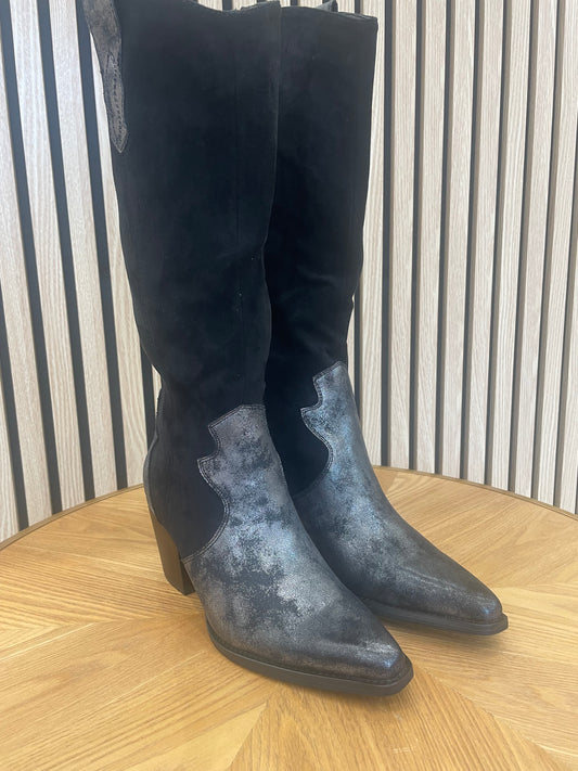 Bottes santiag noires