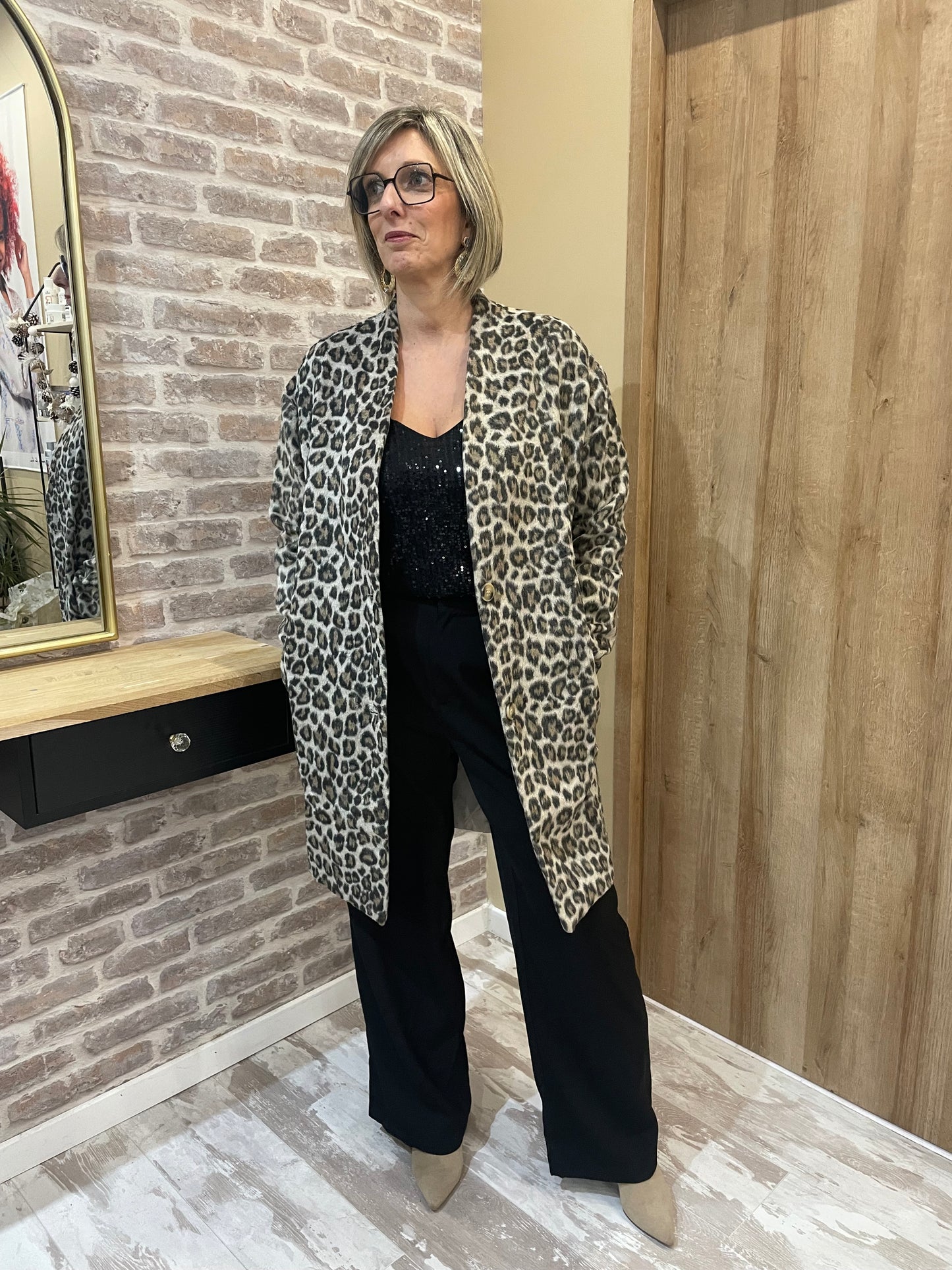 Manteau léopard