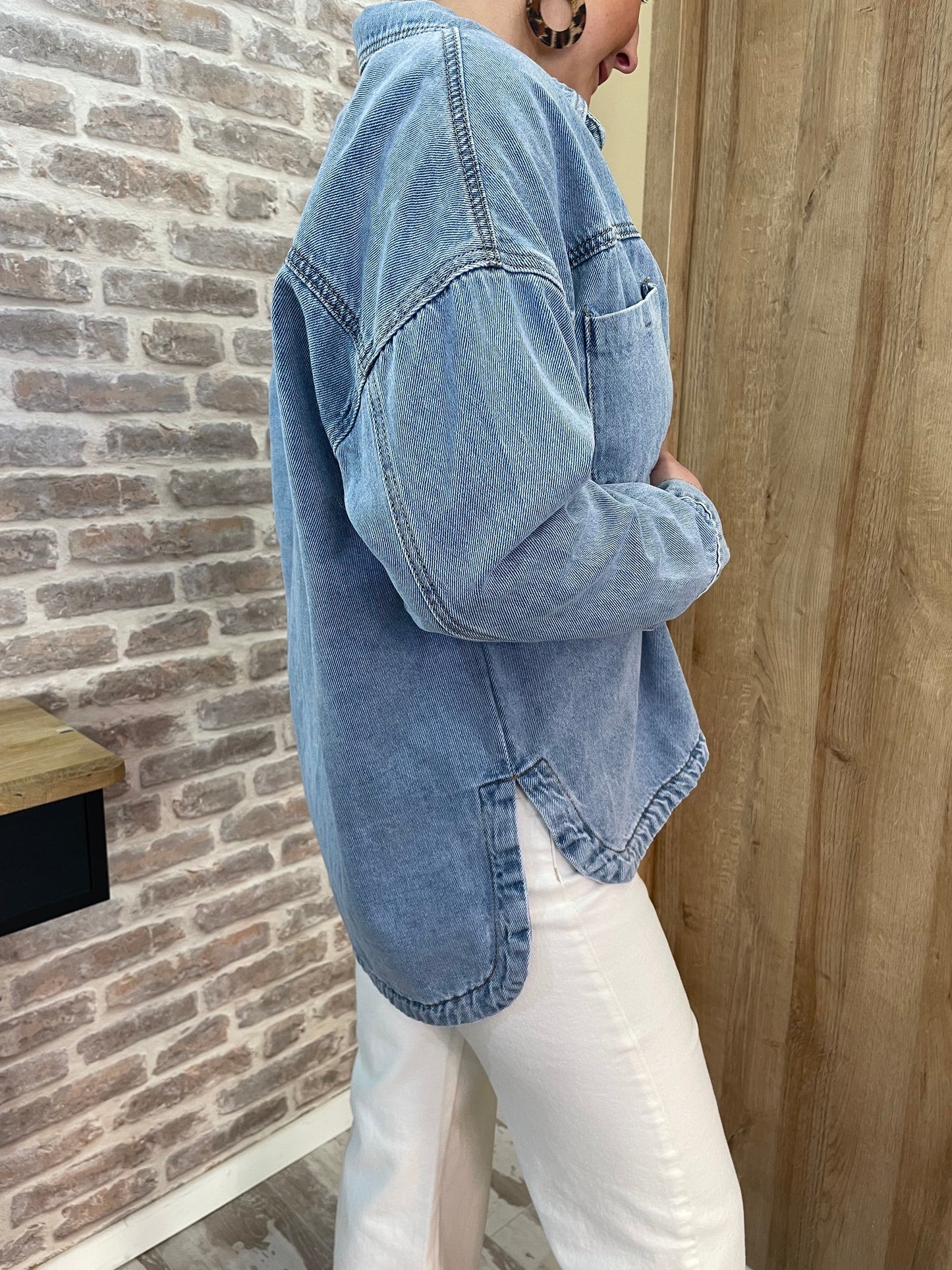 Surchemise en jean