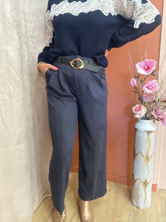 Pantalon bleu marine