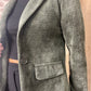 Blazer en velours kaki