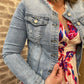Veste en jean