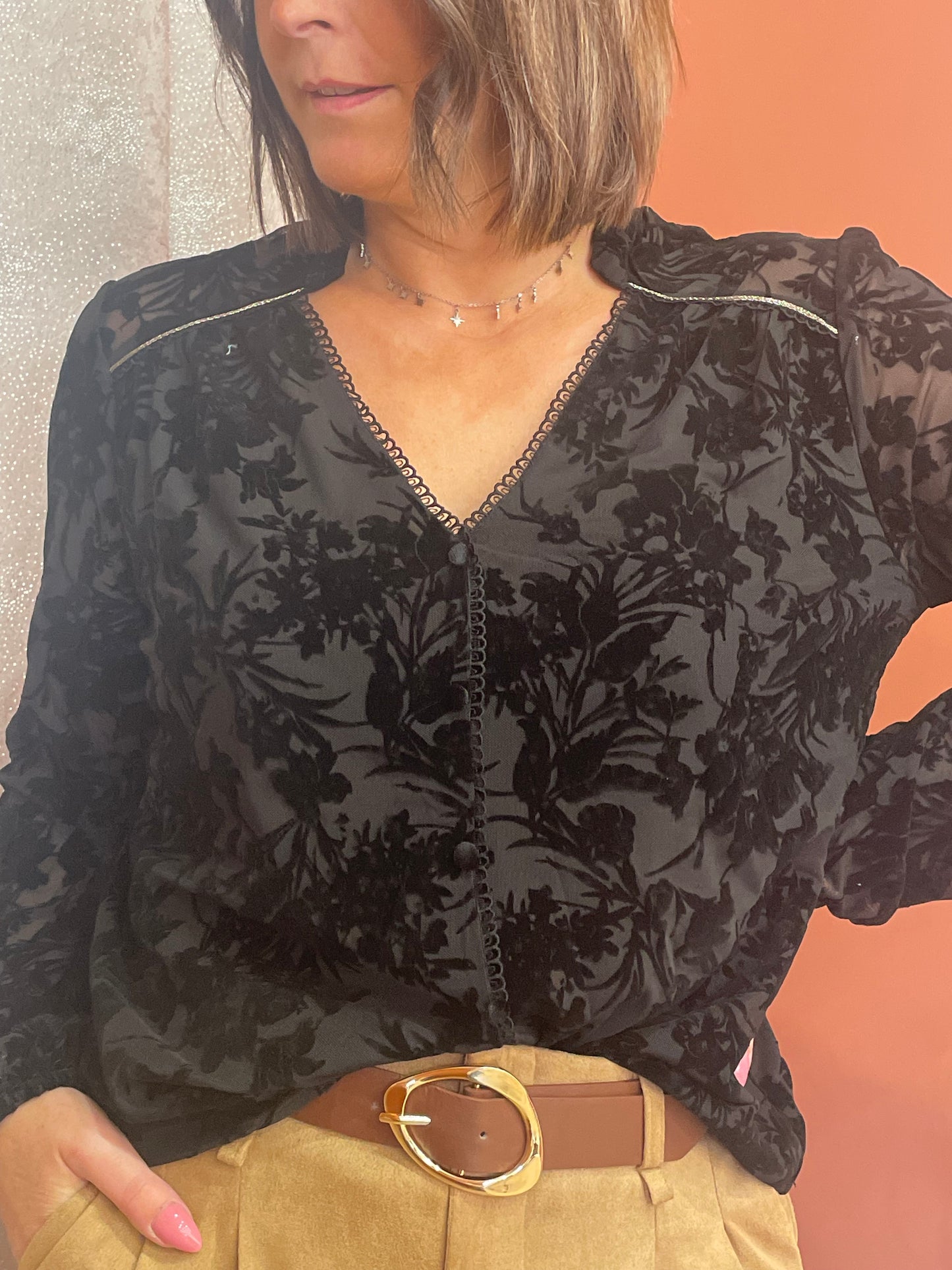 Blouse noire