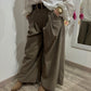 Jupe culotte taupe