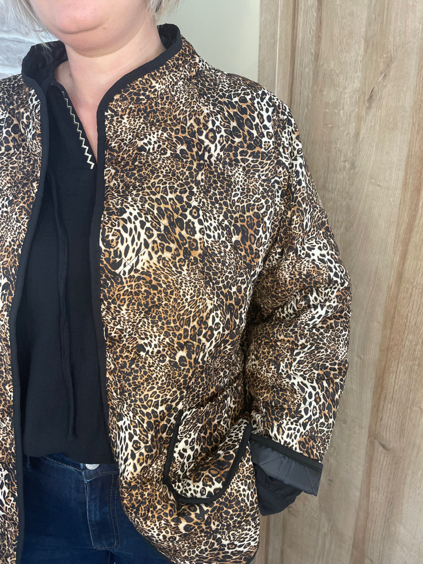Veste léopard