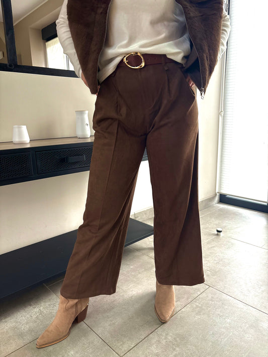 Pantalon chocolat