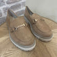 Mocassin camel