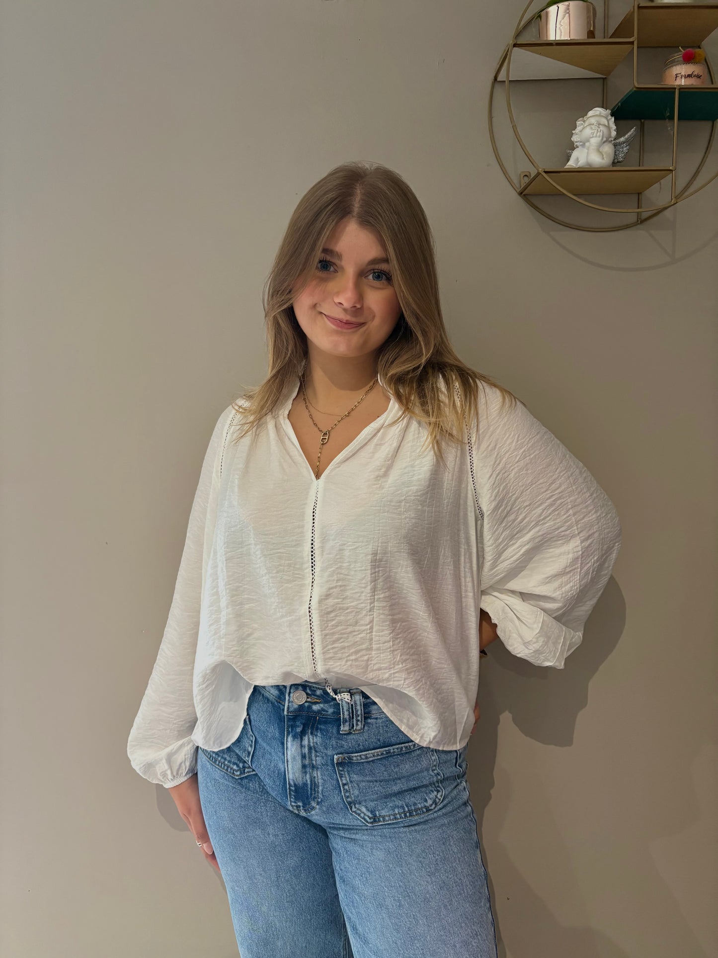 Blouse blanche