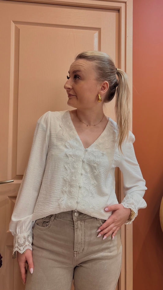Chemisier blanc
