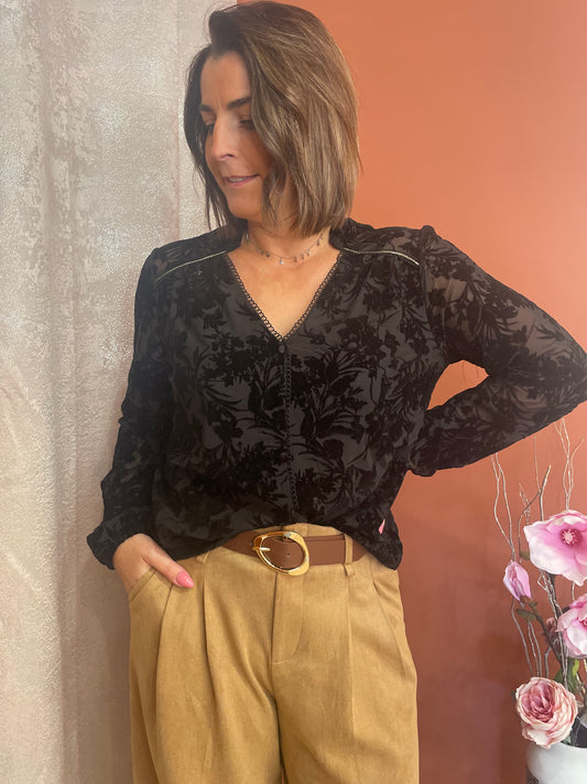 Blouse noire
