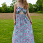 Robe longue "Zoé" coloré