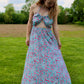 Robe longue "Zoé" coloré