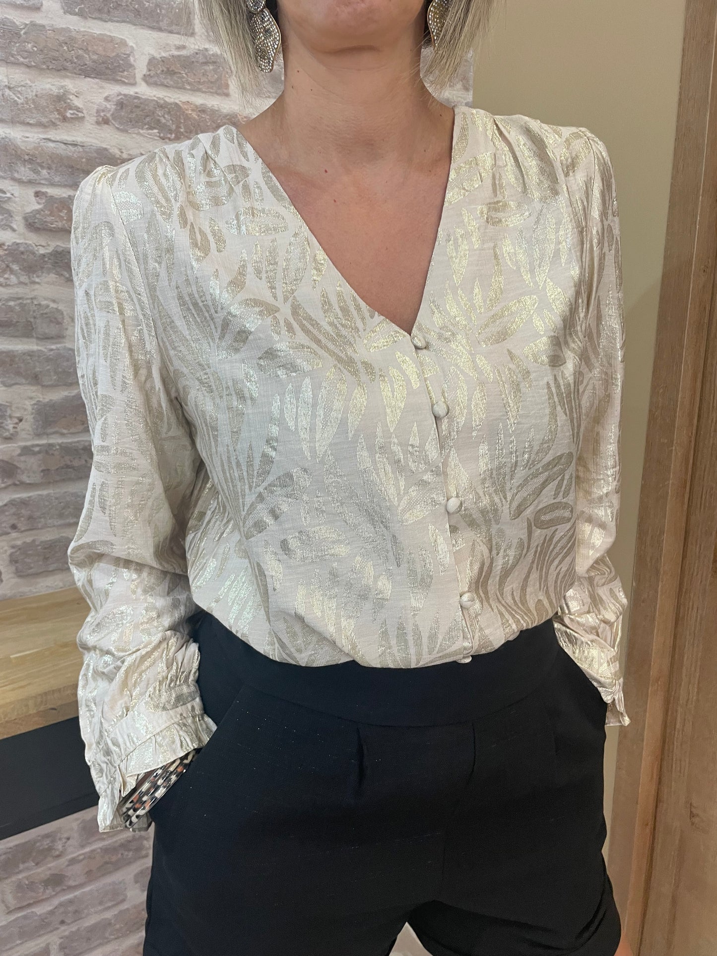 Blouse "Eva" écru