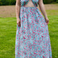 Robe longue "Zoé" coloré