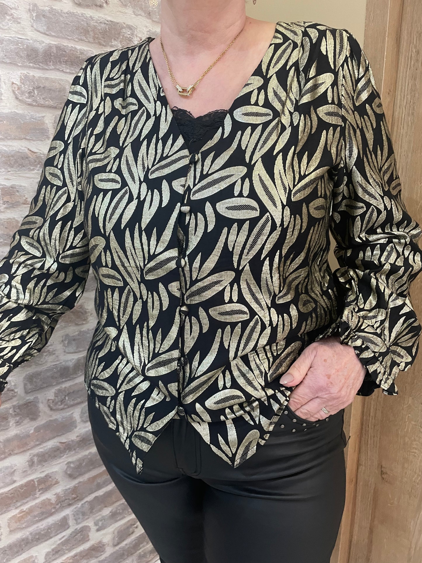 Blouse "Eva" noire