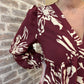 Robe bordeaux