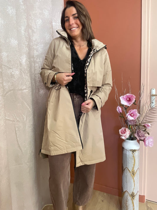 Imperméable beige