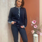 Gilet bleu marine