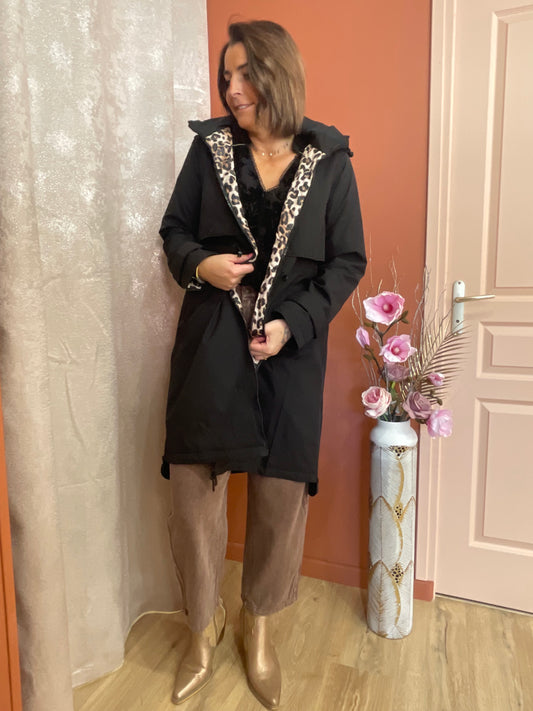 Imperméable noir
