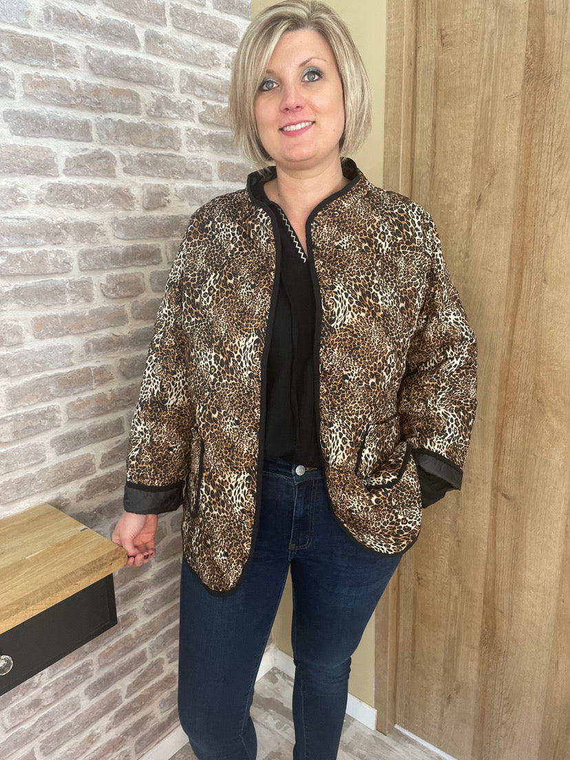 Veste léopard