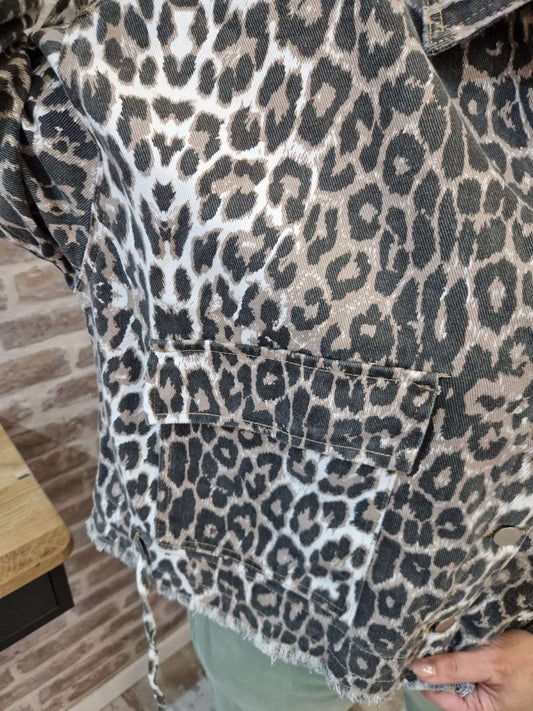 Veste léopard