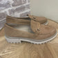 Mocassin camel