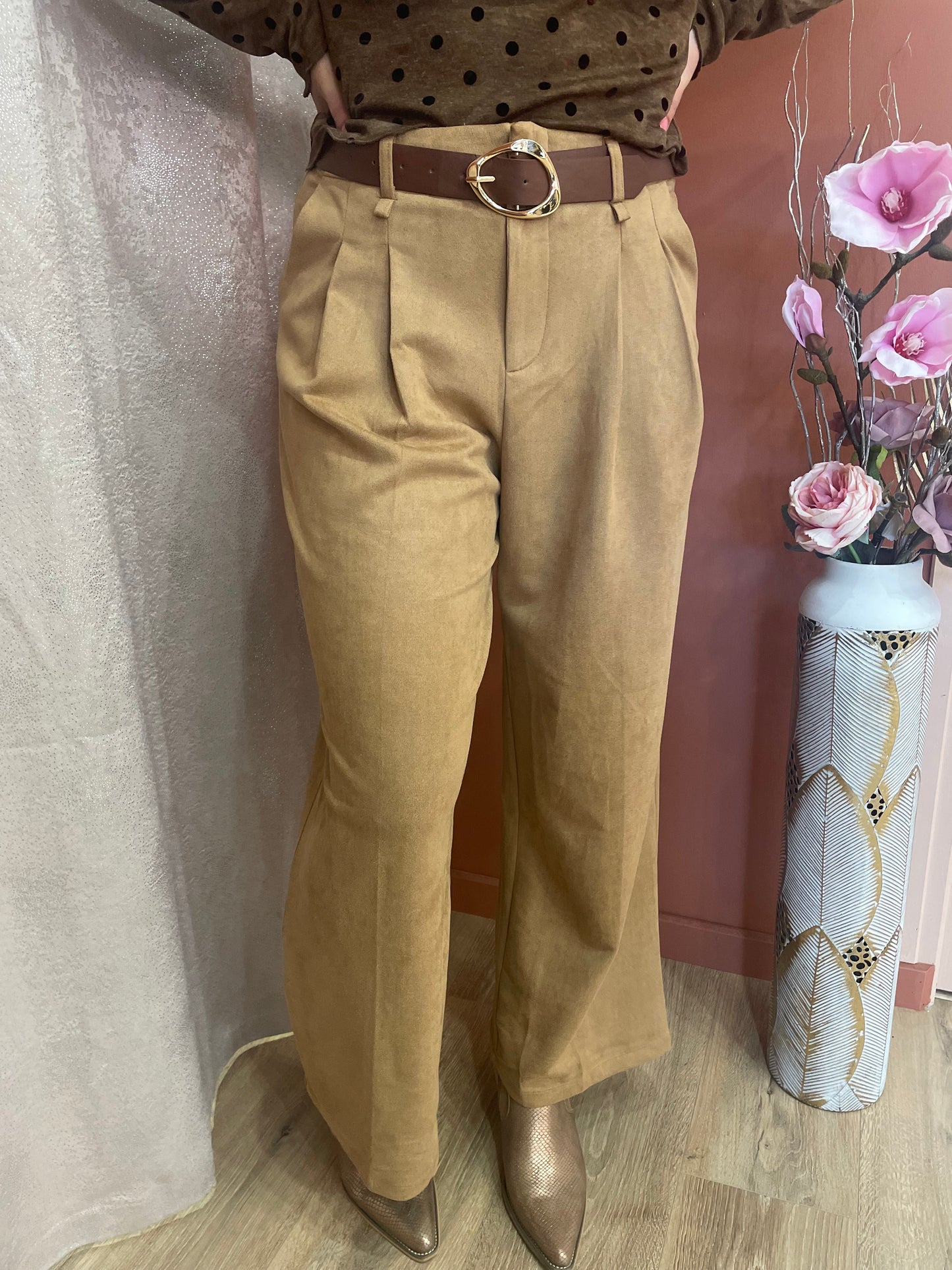 Pantalon camel