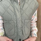 Veste sans manche kaki
