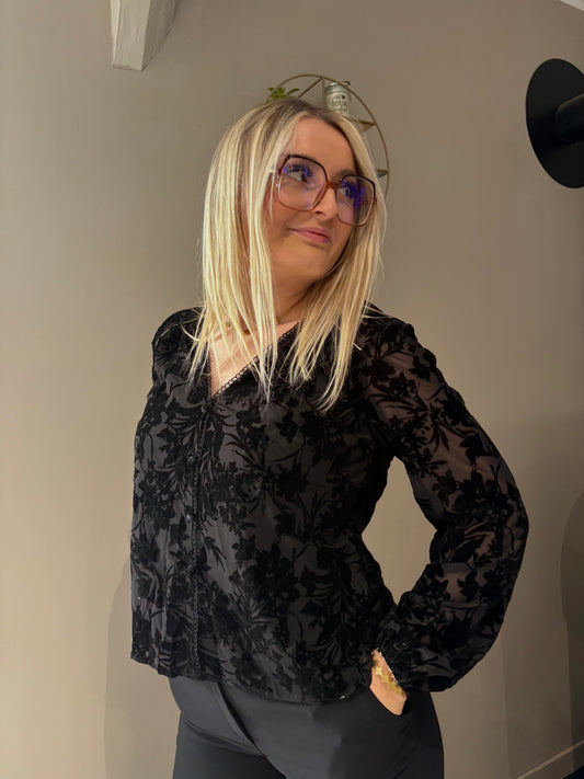 Blouse noire