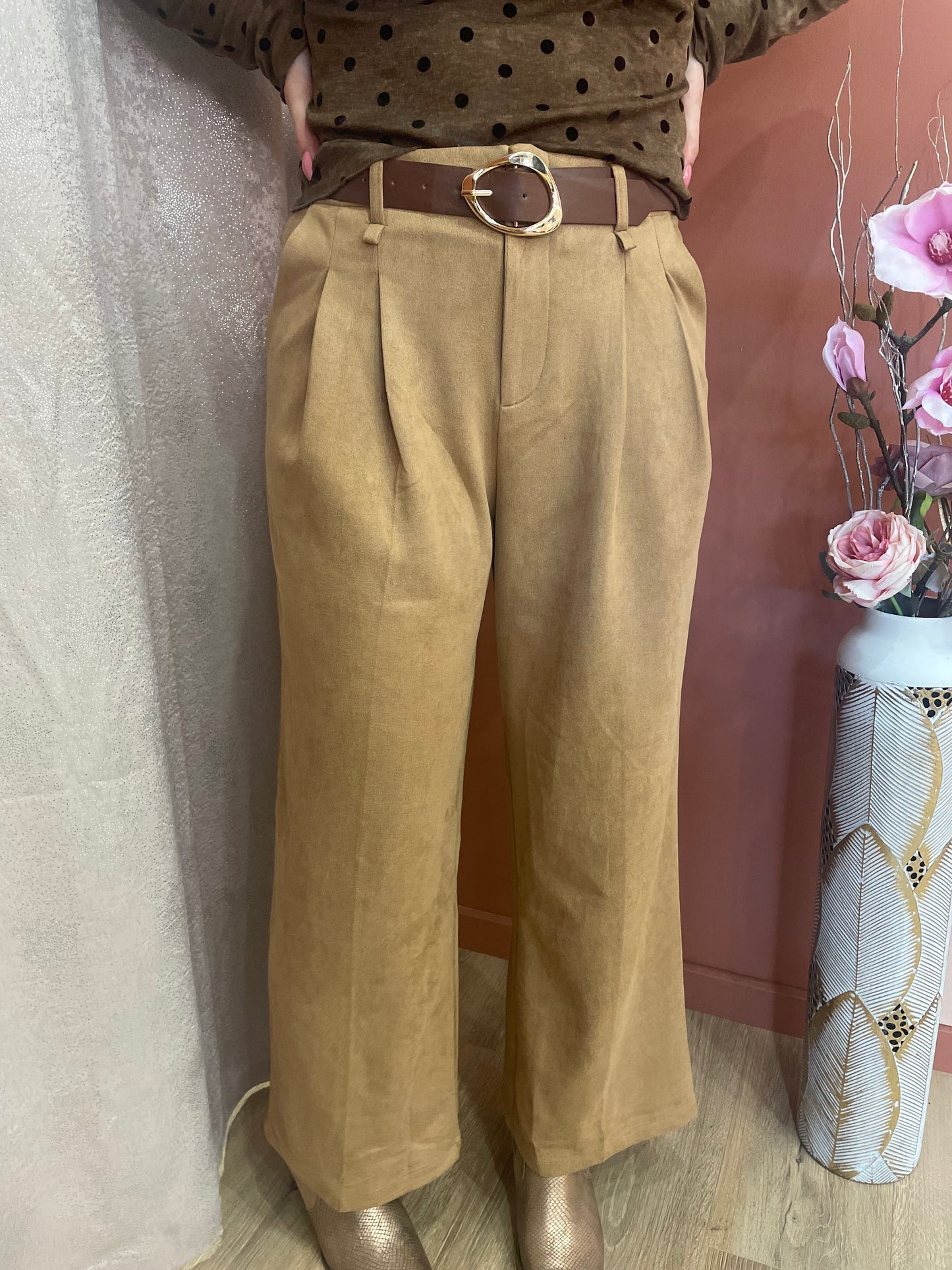 Pantalon camel