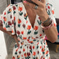 Robe courte tulipe