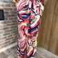 Pantalon multicolore