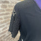 Top noir dentelle CURVE