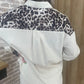 Chemise en lin léopard